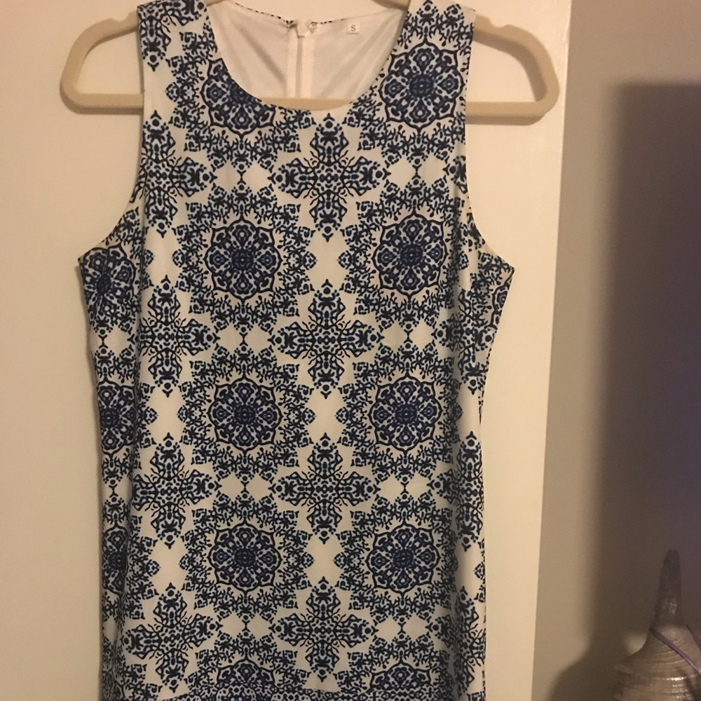 Blue sun dress